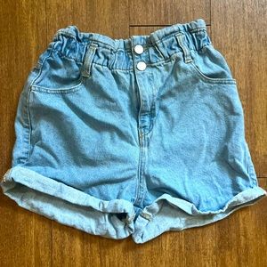 High waisted Jean Shorts